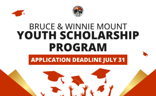 Bruce & Winnie Mount Youth Scholarship Program