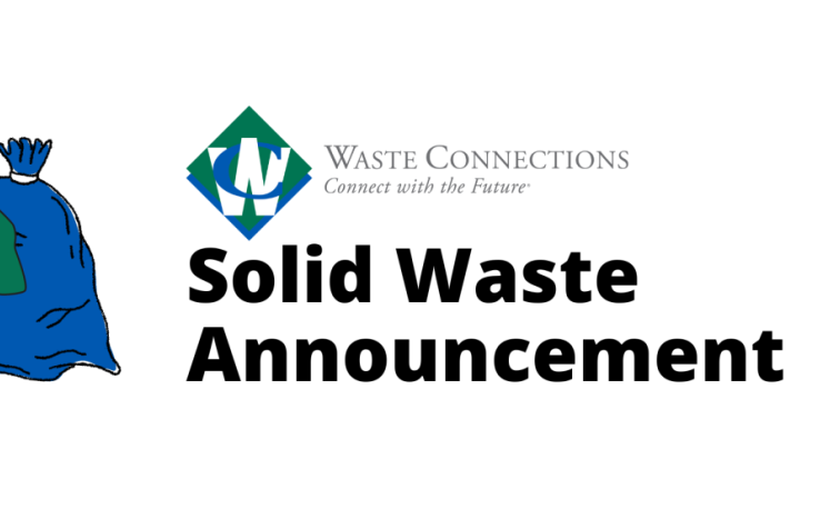 Solid Waste Announcement